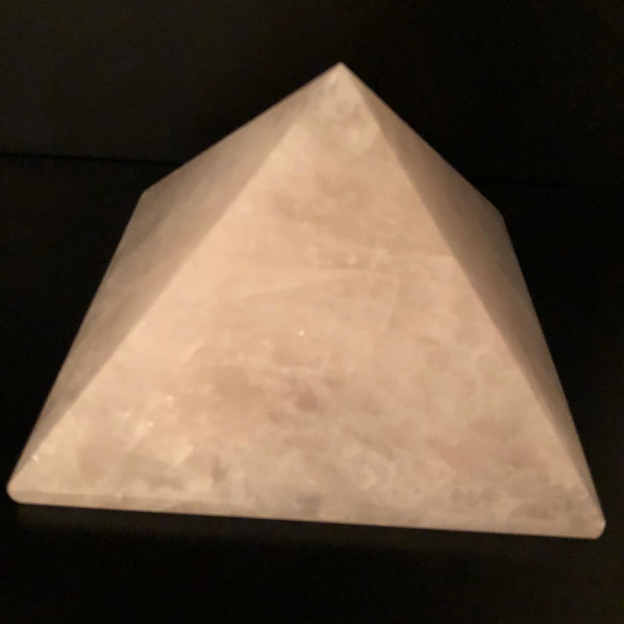 Pirâmide Quartzo Rosa nº339- 2,650g    -