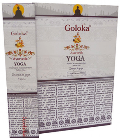   Incenso Goloka Ayurvedic Yoga - Incenso Indiano de Massala  