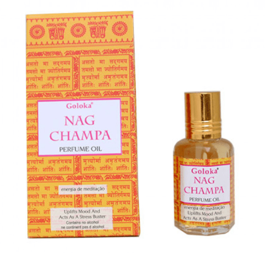 NAG CHAMPA - Óleo Perfumado Indiano (10ml)  