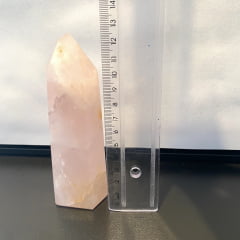 PONTA QUARTZO ROSA N311 - cerca de 300g