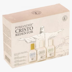 Pomander Cristo Redentor - Kit com os 3 aromas (Spray de 100 ml cada)